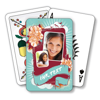 Jasskarten, Pokerkarten, Jollykarten oder Yunokarten können Sie selber gestalten.