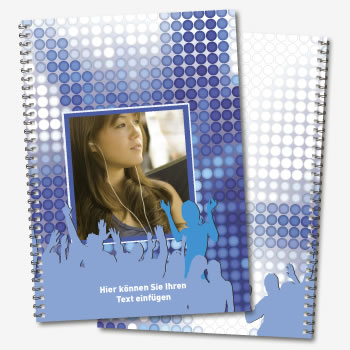 Collegeblocks online gestalten | grosse Auswahl an Vorlagen für