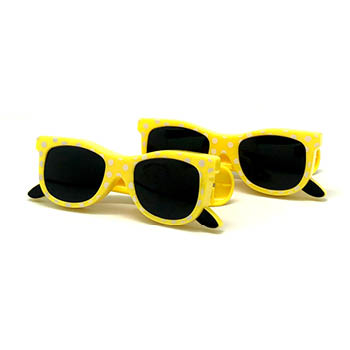 Gelbe Sonnenbrille-BocaClips Handtuchhalter