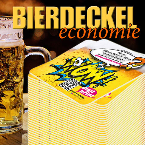 Bierdeckel in grösseren Auflagen zu unschlagbaren Preisen