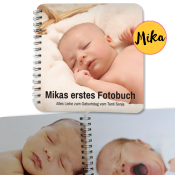 Mika. Das kleine Fotobuch für Babys und Kinder