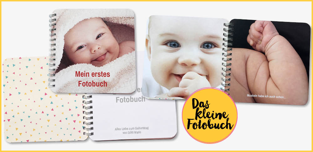 Das kleine Fotobuch zum selber gestalten