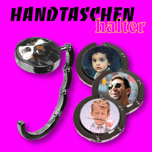 personalisierte Handtaschenhalter für die Frau