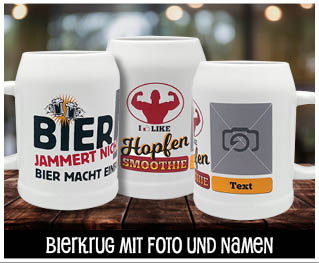 Foto-Bierkrug online gestalten bei digitprint.ch Foto-Bierkrug online gestalten bei digitprint.ch