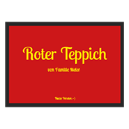 Fussmatte 1002 | roter Teppich