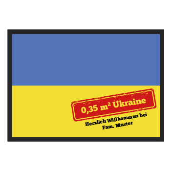 Fussmatte 1014 | Wappen Ukraine