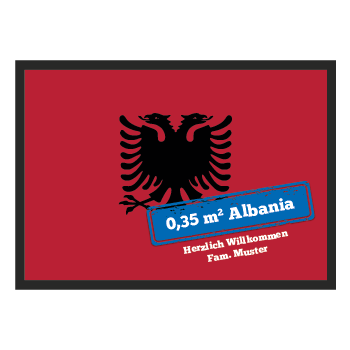 Fussmatte 1016 | Wappen Albanien