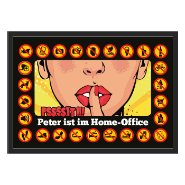 Fussmatte 1083 | Psssstt - Home-Office