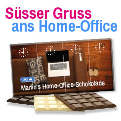 Home-Office Schokoladengruss Home-Office Schokoladengruss