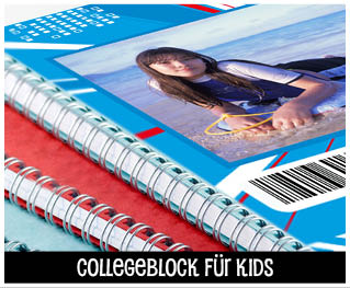 Collegelock mit Foto individuell bedruckte als Geschenk für Kinder Collegelock mit Foto individuell bedruckte als Geschenk für Kinder