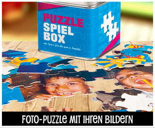 Foto-Puzzle mit Foto individuell bedruckte als Geschenk für Kinder Foto-Puzzle mit Foto individuell bedruckte als Geschenk für Kinder
