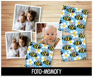 Foto-Memory mit Foto individuell bedruckte als Geschenk für Kinder Foto-Memory mit Foto individuell bedruckte als Geschenk für Kinder