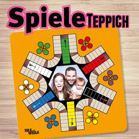 Spielteppiche mit eigenen Fotos und Namen