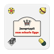 Jassteppich 1022 | zum scharfe Egge