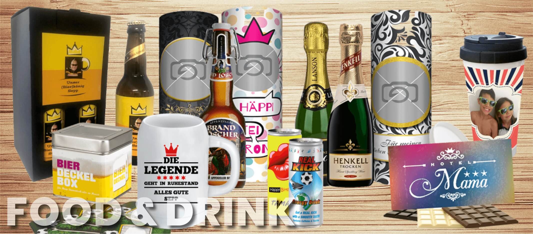 Personalisierte Schokolade von Lindt mit Foto und Sprüchen bedrucken