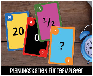 Planungskarten Pokerset um spielend Aufwand zu schätzen Planungskarten Pokerset um spielend Aufwand zu schätzen