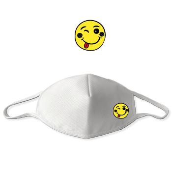 Mehrweg-Schutzmaske 1020 | Emoji Smile