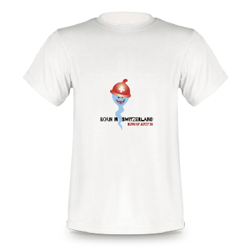 T-Shirt - Born in Switzerland