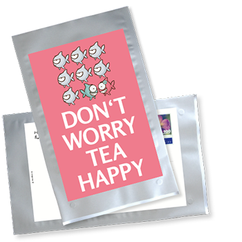 1036_Tee-Postkarte | Don't worry tea happy