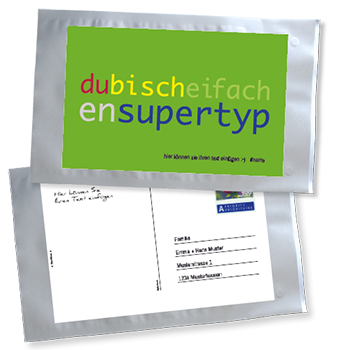 1048_Tee-Postkarte | dubischeifachensupertyp