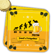 Fun-Bierdeckel 1204  | Endlich Freitag