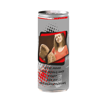 Kraftspendender Energy-Drink Art-Design