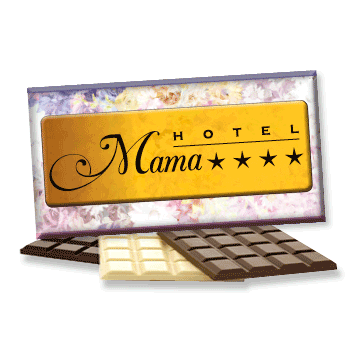 Muttertags-Schokolade - Hotel Mama zum Zweiten