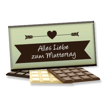 Muttertags-Schokolade - Alles Liebe zum Muttertag