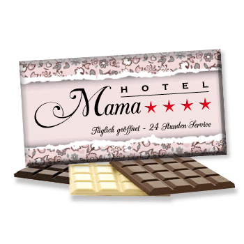 Muttertags-Schokolade - Hotel Mama zum Vierten