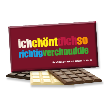 MundArt Foto-Schokolade 1130 | ichchöntdichsorichtigverchnuddle