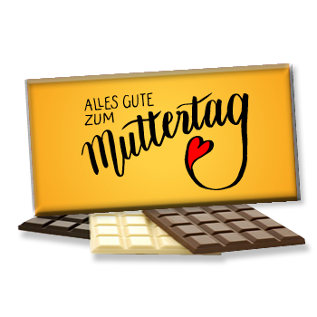 Muttertagsschokolade - Muttertagsschokolade - Alles Gute zum Muttertag