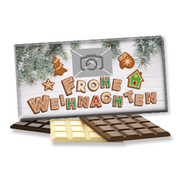 Weihnachts-Foto-Schokolade 1214 | Lebkuchen