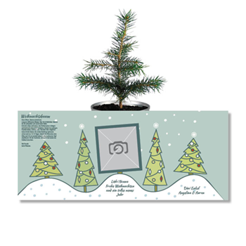 Weihnachtsbaum-Dose  - Oh Tannenbaum