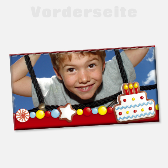 Foto-Schokolade 1003 | Geburtstagstorte
