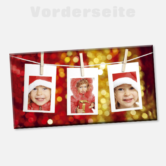 Weihnachts-Foto-Schokolade 1016 | Weihnachtszauber