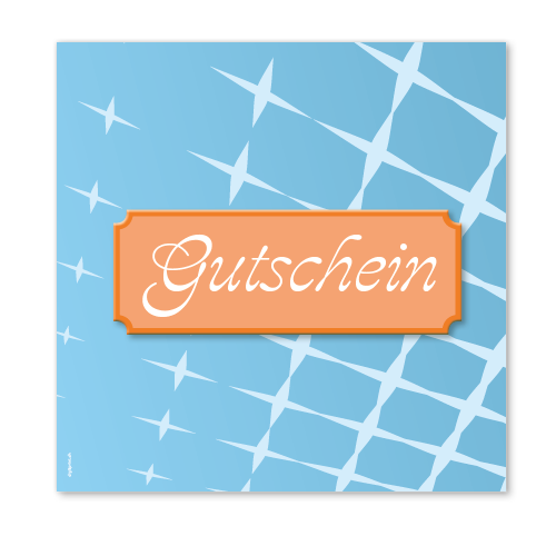 Geschenkgutschein 1108 | Sternen-Design