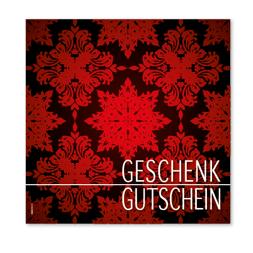 Geschenkgutschein 1117 | Rosso-Nero