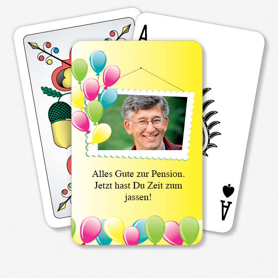 Jasskarten/Pokerkarten 1002 | Luftballon