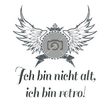 T-Shirt 1007 | Ich bin nicht alt, ich bin retro