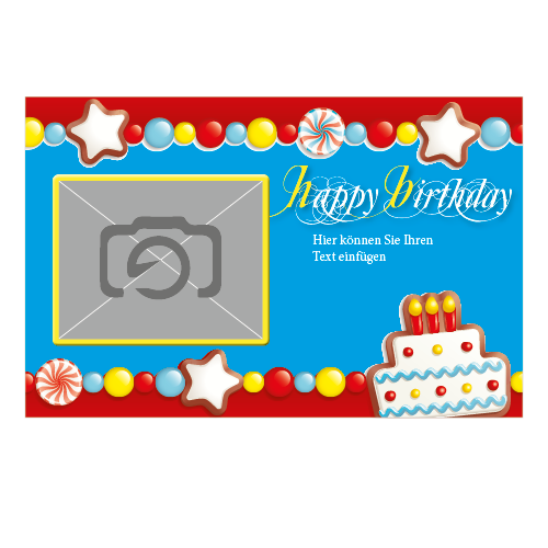 1028_Tee-Postkarte | Happy Birthday