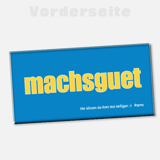 MundArt Foto-Schokolade 1128 | machsguet