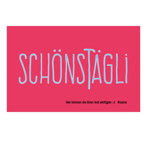 1052_Tee-Postkarte | schönstägli