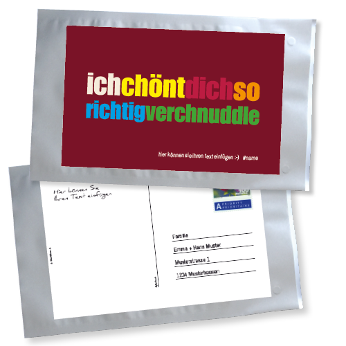 1055_Tee-Postkarte | ichchöntdichsorichtigverchnuddle