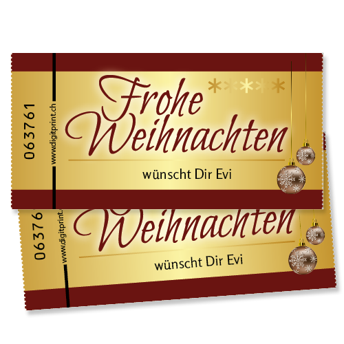 1013_Wunschticket | Frohe Weihnachten