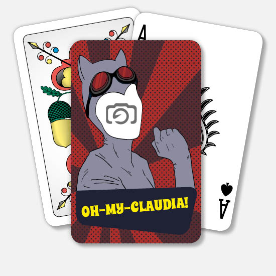 Jasskarten/Pokerkarten 1094 | Catwomen