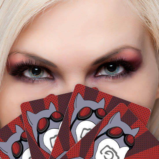 Jasskarten/Pokerkarten 1094 | Catwomen