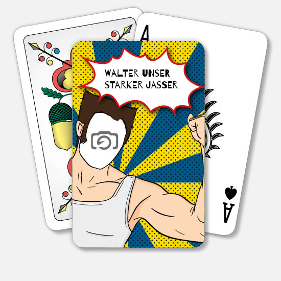 Jasskarten/Pokerkarten 1098 | Musecleman