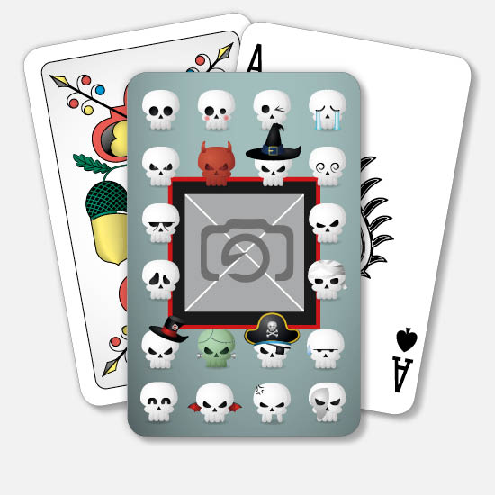 Spielkarten 1100 | Totenkopf