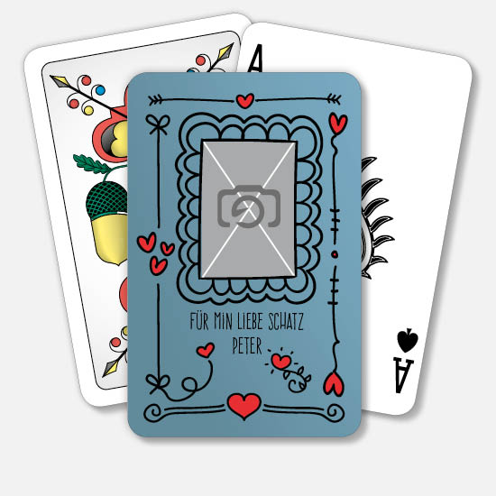 Jasskarten/Pokerkarten 1103 | Love