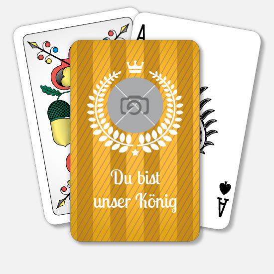 Jasskarten/Pokerkarten 1106 | Jasskönig-in